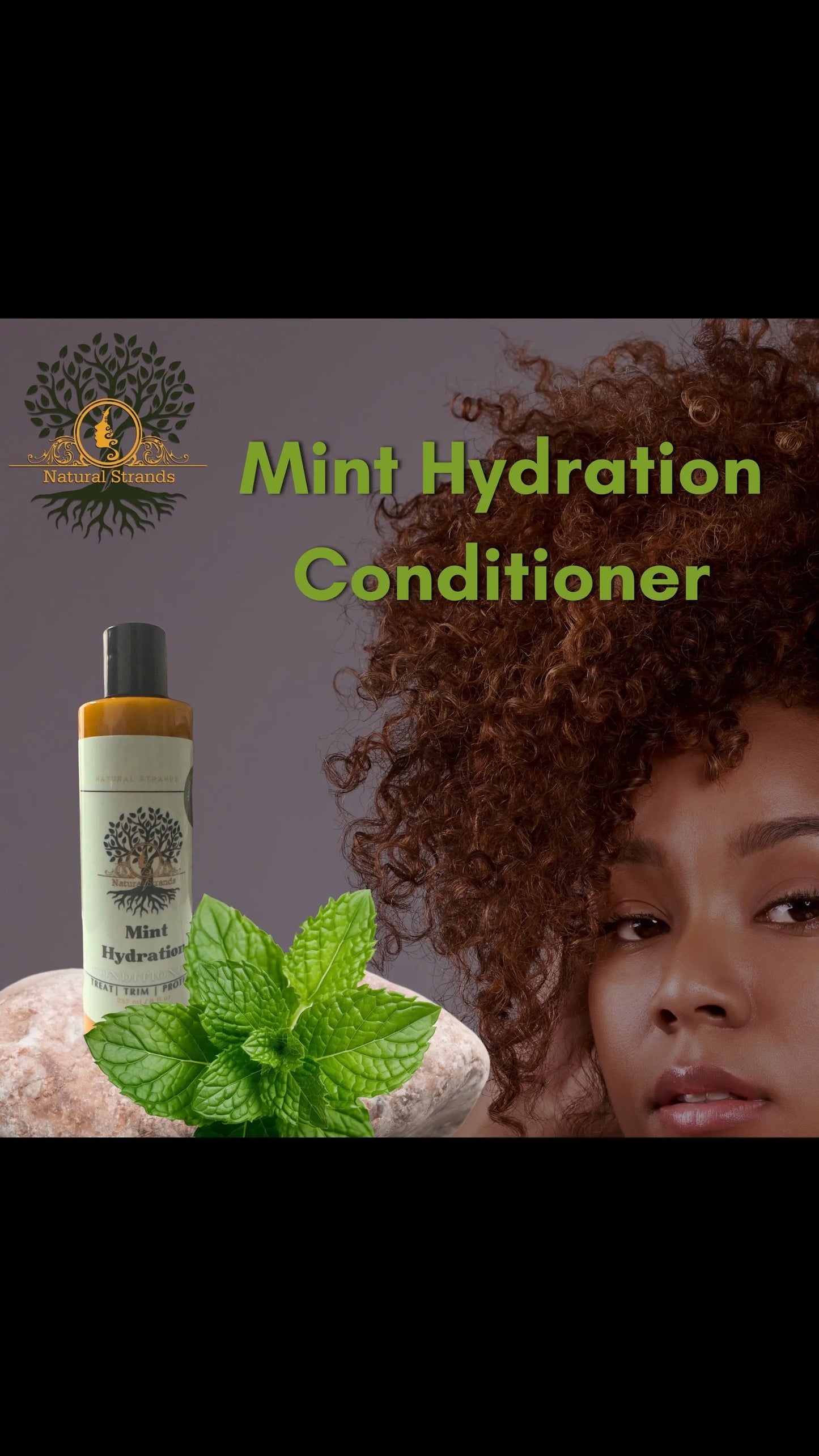 Mint Hydration Conditioner Natural Strands Products